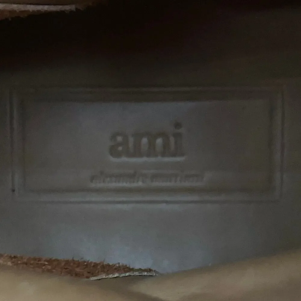 AMI by ALEXANDRE MATTIUSSI Size 8 Grey Taupe Suede Harness Boots